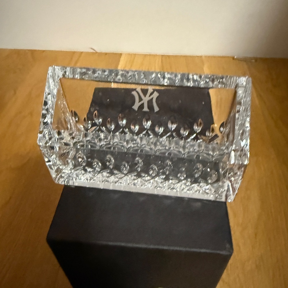 Waterford Crystal Box in Elegant Black